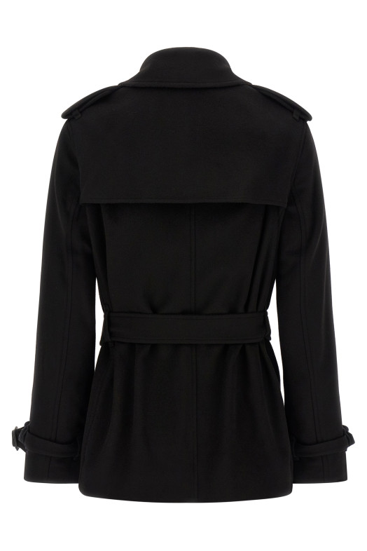 Тренч «Kensington», черный 8134590BLACK