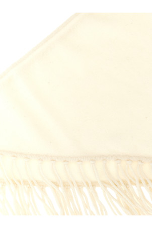 'Without' scarf White