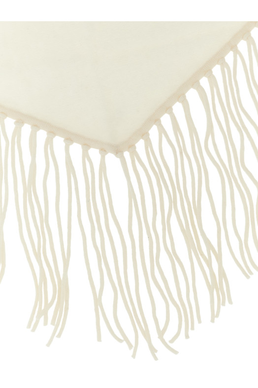 'Without' scarf White