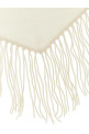 'Without' scarf White