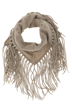 'Without' scarf Beige