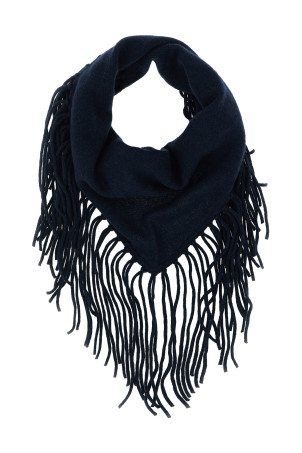 'Without' scarf Blue