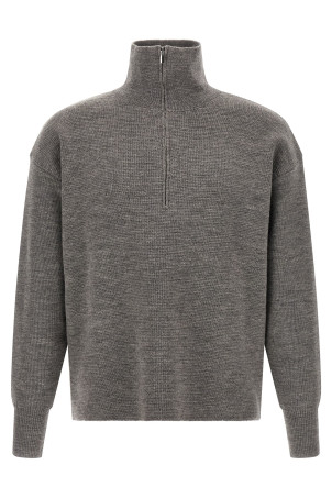 Half-zip sweater Gray