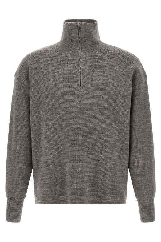 Half-zip sweater Gray