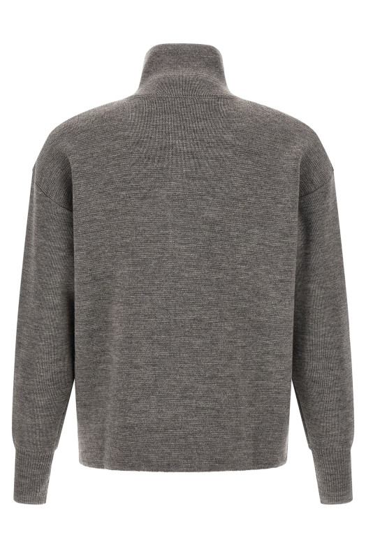 Half-zip sweater Gray