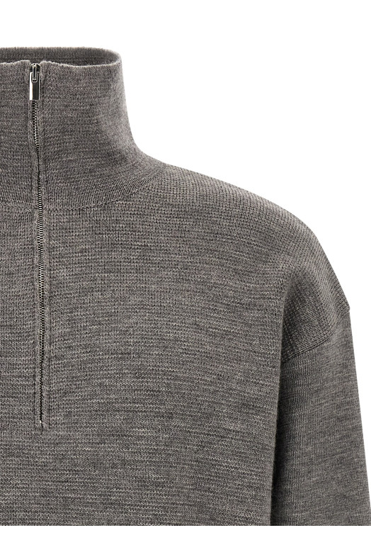 Half-zip sweater Gray