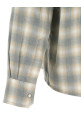Check dégradé shirt Gray