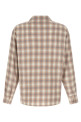 Check dégradé shirt Beige