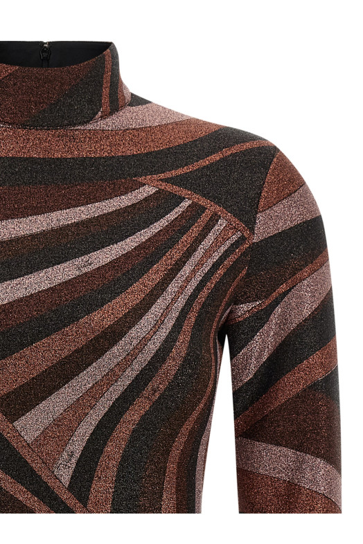'Iride' sweater Bordeaux