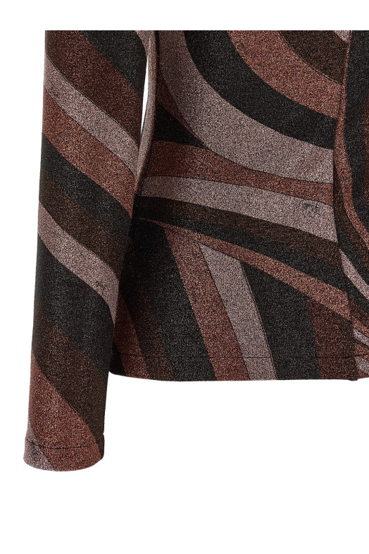 'Iride' sweater Bordeaux