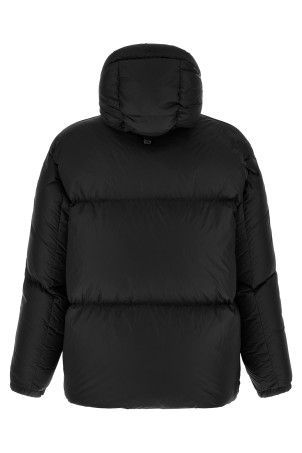 Quilted down jacket Black