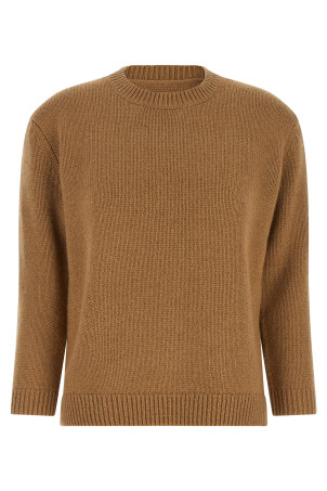 Camel wool sweater Brown