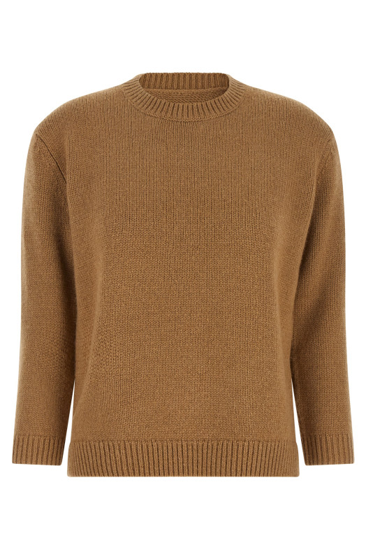 Camel wool sweater Brown