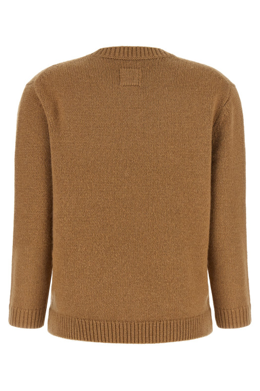 Camel wool sweater Brown