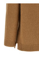 Camel wool sweater Brown