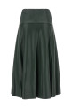 Eco-leather skirt Green