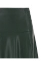 Eco-leather skirt Green