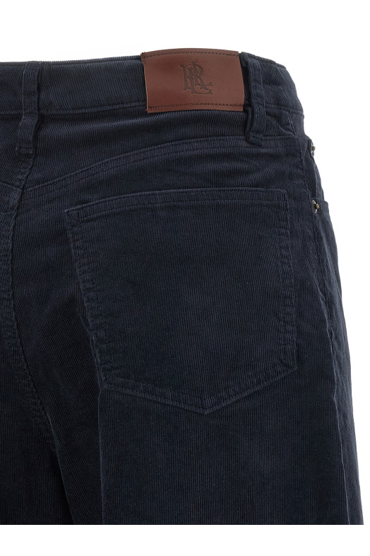 Corduroy pants Blue