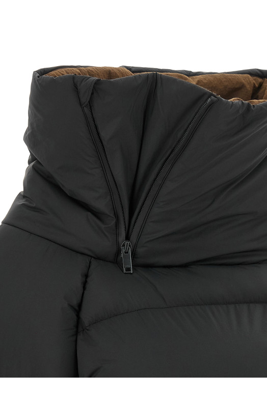 Future Nylon down jacket Gray