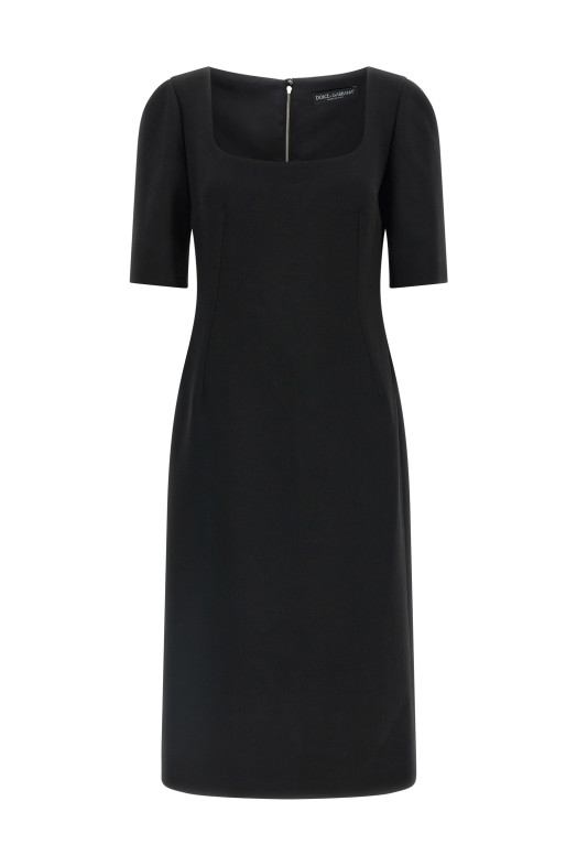 Двойной креп, черный DOLCE & GABBANA F623GTFU2L8N0000