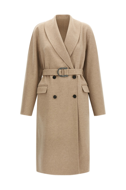 'Chateau' coat Beige