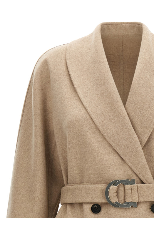 'Chateau' coat Beige