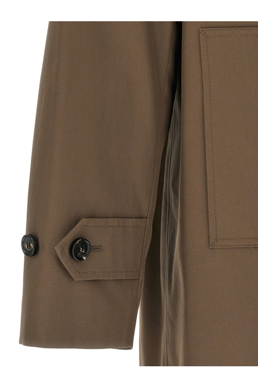 'Tottenham' car coat Brown