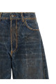 Rhinestone jeans Blue