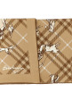 'Check Mates' scarf Beige