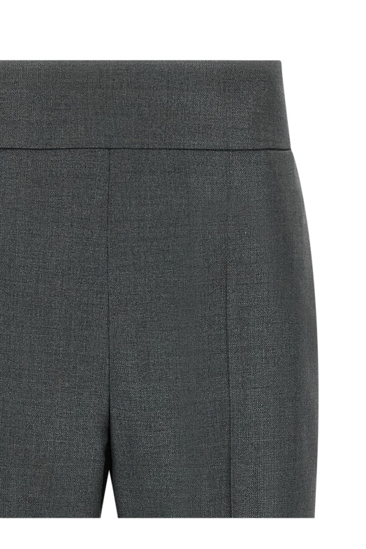 Valentino Garavani Textured Silk Wool pants Gray