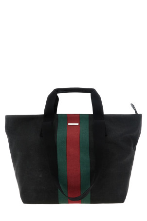 Medium 'Positano' shopping bag Black