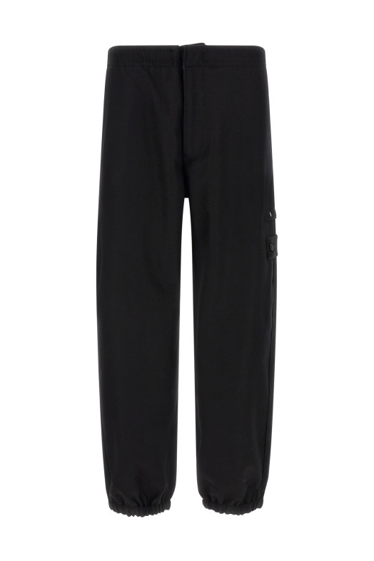 'Badge Stone Island Ghost' cargo pants Black