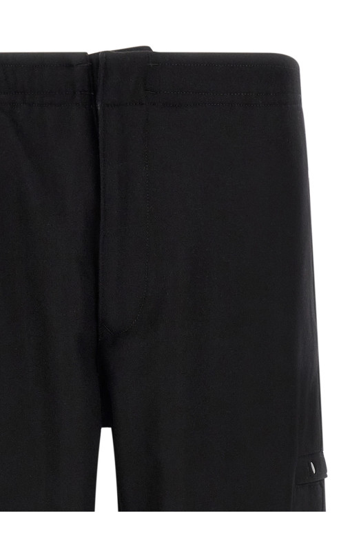 'Badge Stone Island Ghost' cargo pants Black