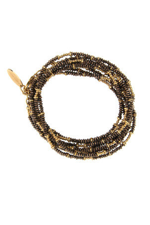 'Wrap' bracelet Brown