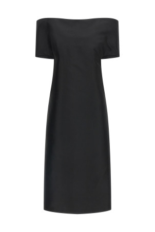 Сукня з відкритими плечима, чорна JIL SANDER J03CT0679J55111001