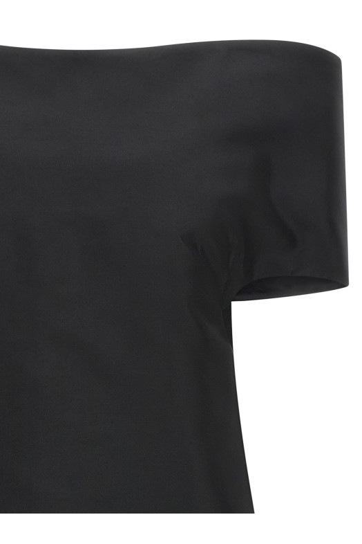 Сукня з відкритими плечима, чорна JIL SANDER J03CT0679J55111001