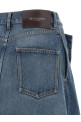 'Drop Front' skirt Blue
