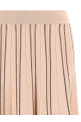 Origami knit skirt Pink