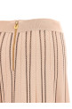 Origami knit skirt Pink