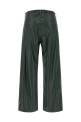 Faux leather trousers Green