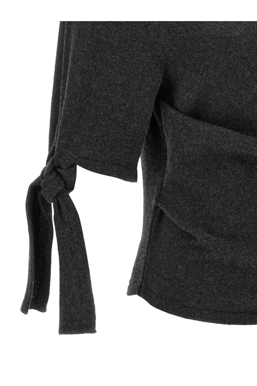 'Fiocco' top Gray