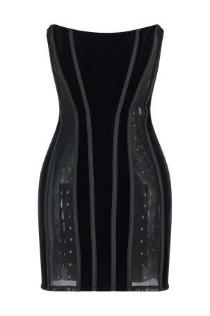 Corset dress Black