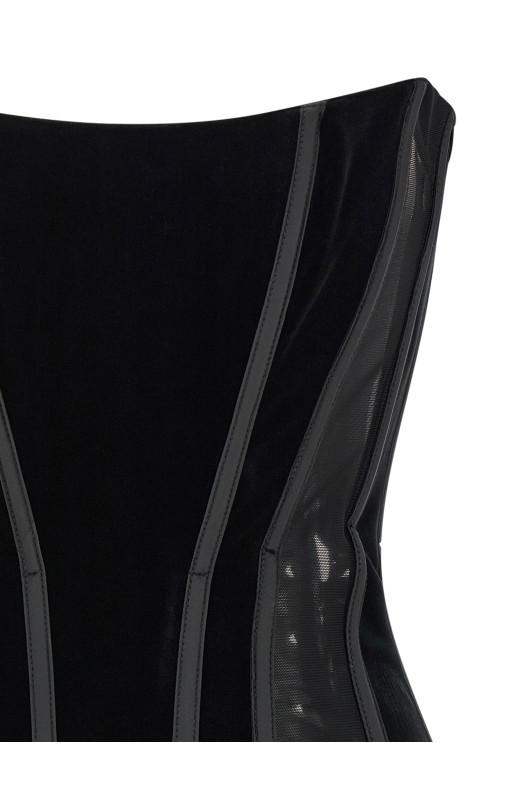 Corset dress Black