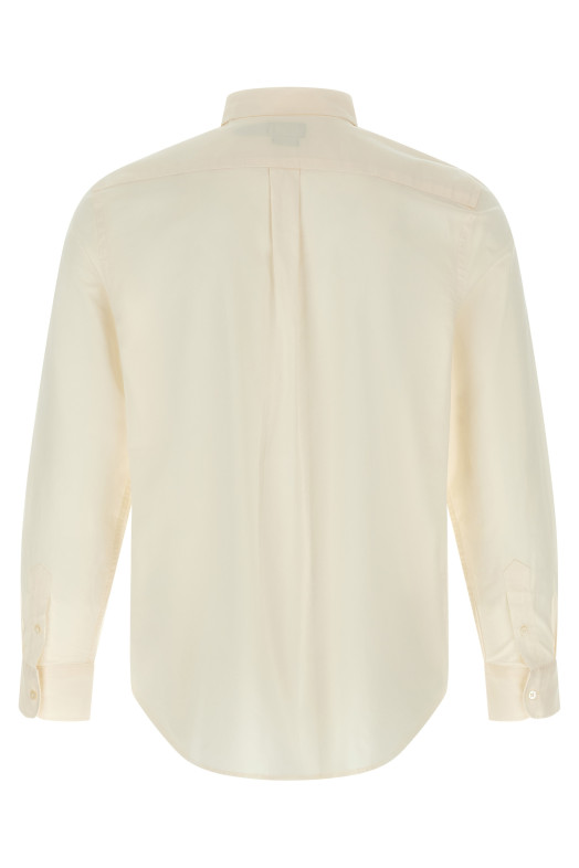 'Pony' embroidered shirt Beige