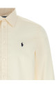 'Pony' embroidered shirt Beige