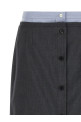 Double layer skirt Gray