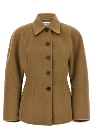 'Sculptural' jacket Brown