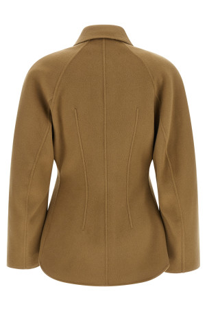 'Sculptural' jacket Brown