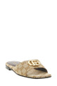 'Doppia G' sandals Beige