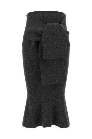 'La Jupe Fiocco' skirt Gray